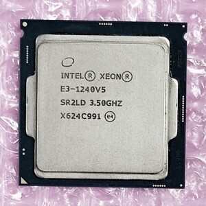 【動作確認済み】Xeon E3-1240 V5 3.50GHz SR2LD /　LGA1151 (1240V5)