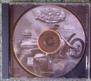 Windows 95用ゲームソフト「MOTO RACER」輸入盤（CDのみ）