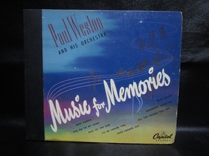 ★☆SP盤レコード 10吋 4枚組 Music for Memories ポール・ウェストン 蓄音機用 中古品☆★[6778]