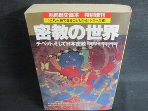 別冊歴史読本　密教の世界　書込み・日焼け有/JDZH