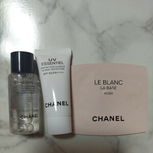 CHANEL　サンプル 3点