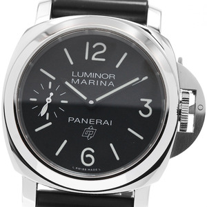 パネライ PANERAI PAM00776 ルミノール マリーナ ロゴ 手巻き メンズ 美品 保証書付き_823458