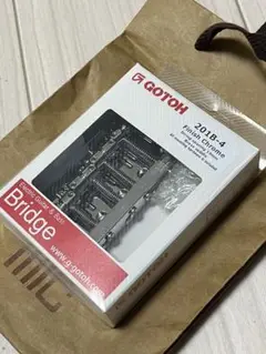 GOTOH 201B-4 クローム ブリッジ