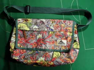 ▲旧タグ グレゴリー ジャック・アンルー コラボ メッセンジャー ショルダーバッグ BOX OUT SHOULDER SIERA FLOWER 美品!!!▲