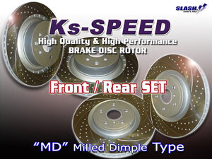 Ks-SPEED ROTOR■[MD前後set：MD9157+MD9142]■LEXUS■IS350■GSE31■F SPORT■2013/04～2020/10■Front334x30mm/Rear310x18mm■