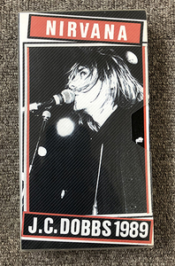 ■NIRVANA 極美品 J.C.DOBBS 1989 VHSビデオ ニルヴァーナ カートコバーン KURT COBAIN