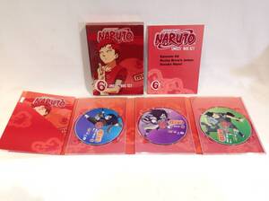 ◆403◆輸入盤 / NARUTO UNCUT BOX SET 6 / DVD3枚組 / ナルト アニメ 少年ジャンプ 日本語/英語