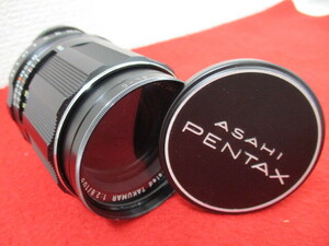 H【1434】 ★ASAHI PENTAX カメラレンズ Super-Multi-Coated TAKUMAR 1:2.8/105 ★ アサヒ ペンタックス フィルムカメラ 中古品