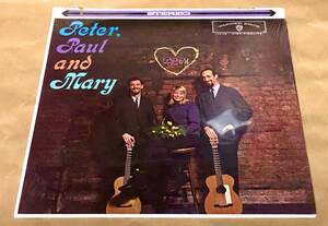 ◎一生物お宝盤！激レア角ピン未開封USオリジPeter Paul And Mary 1st忌野清志郎PP&Mモダンフォーク歴史的大名盤PPM