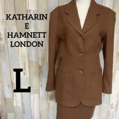 KATHARIN E HAMNETT LONDON スカートセットアップ L