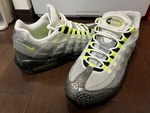 激レア！ 程度上！ 使用感少 NIKE ナイキ AIR MAX 95 エアマックス95 プレミアム 28.5cm 759986-071 アニマル サファリ イエローグラデ