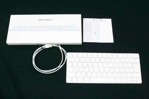 【中古・ジャンク品】Apple Magic Keyboard (JIS) MLA22J/A【mac接続動作確認済み/数字キー不良】