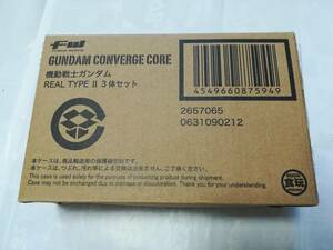 FW GUNDAM CONVERGE CORE　機動戦士ガンダム REAL TYPE II 3体（グフ、ジム、ザクⅠ）のセット　プレミアムバンダイ限定