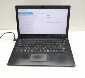 NT: SONY VAIO VJPG11C11N　Core i7-7500U　2.70GHz /メモリ：8GB/ 無線/ノートパソコン　ジャンク