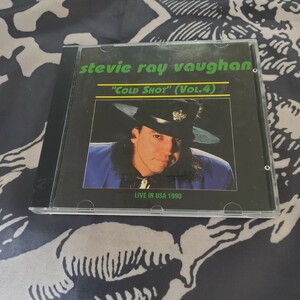 stevie ray vaughan COLD SHOT (Vol.4) プレス盤　live in USA 1990 スティーヴィー・レイ・ヴォーン