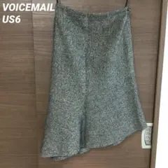 VOICEMAIL ウールツイードスカート