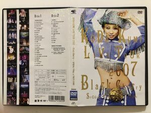 B23133　◆セル版　中古DVD　KODA KUMI LIVE TOUR 2007~Black Cherry~SPECIAL FINAL in TOKYO DOME (2DVD)　倖田來未　