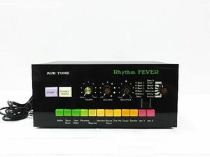 ■ 通電確認のみ ジャンク 現状品 ACE TONE エーストーン Rhythm FEVER FR-106 リズムマシン リズムボックス ビンテージ 日本ハモンド 