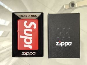 シュプリーム ジッポ ZIPPO ジッポー Supreme Logo 新品 ライター