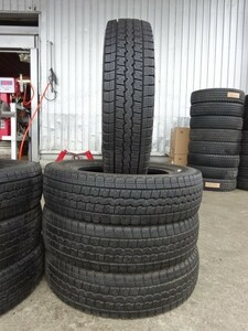 155/80R14　88/86N　LT　ダンロップ　WINTER　MAXX　SV01　中古スタッドレス4本（010712-11）