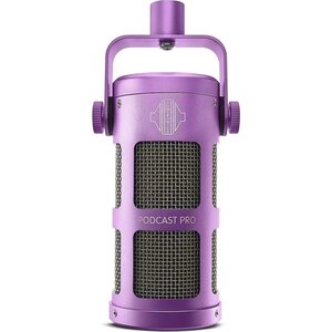 【アウトレット特価】SONTRONICS PODCAST PRO PURPLE ダイナミック・マイクロフォン パープル