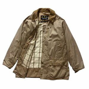 ヴィンテージ Barbour バブアー T133 LIGHTWEIGHT CONTEMPORARY BEAUFORT ビューフォート ノンオイル コットン ジャケット メンズL