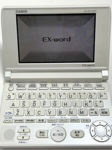 カシオ電子辞書CASIO EX-word XD-SC4200 専用ケース　説明書付き　動作確認済み　