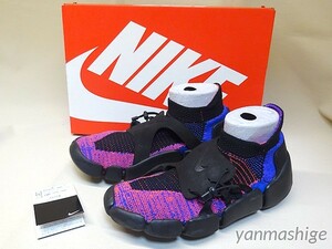 フットスケープ フライニット 26cm ブラック/ハイパーグレープ NIKE FOOTSCAPE FLYKNIT DM ナイキ 検)ACG