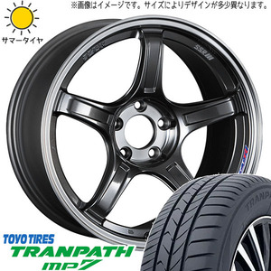 215/45R18 サマータイヤホイールセット ステップワゴン etc (TOYO TRANPATH MP7 & SSR GTX03 5穴 114.3)