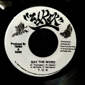 EPレコード　T.O.K / SAY THE WORD (SAKURA)