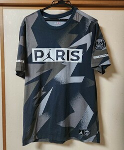 【ナイキNIKE PSG ジョーダン パリサンジェルマン JORDAN インポート M】LジョーダンブランドLユニフォームTシャツPARIS SAINT-GERMAINT 