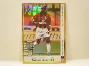 ■ WCCF 2002-2003 LE タリボ・ヴェスト　Taribo West 1974 Nigeria　AC Milan Italy 1999-2001 Legends