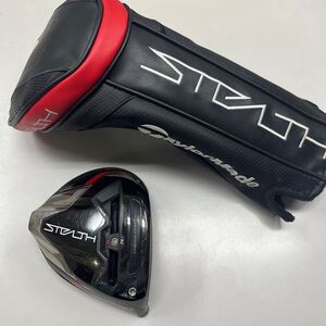 ■送料無料 爆飛びヘッド テーラーメイド ステルス プラス 1w ドライバーヘッド ロフト10.5° 純正ヘッドカバー付き