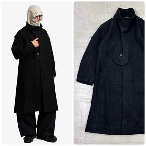 23aw 2023 pet tree kor AIFLAFA COAT デザイン コート pet-tree-kor PTK23AWC02A BLACK ブラック 系 サイズ 46