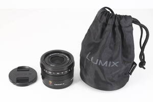 ★新品級★ LEICA DG SUMMILUX 15mm F1.7 ASPH Panasonic H-X015 LUMIX ★完動品★ ライカ ズミルックス #043