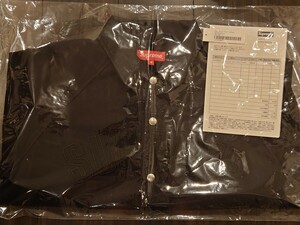 Supreme Snap Front Twill Jacket シュプリーム スナップ フロント ツイル ジャケット コーチジャケット Black 黒 M 新品未使用 国内正規品