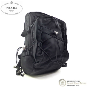 プラダ （PRADA） テスート ナイロン バックパック リュック VZ0055 NERO メンズ（中古）