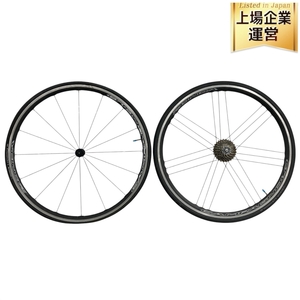 CAMPAGNOLO ZONDA 700×25C SHIMANO CS-5800 105 付き ペア カンパニョーロ ホイールセット ジャンク Y9615955