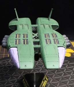 FLEETMO ジオン公国軍1/1700 パプア級 補給艦 THE ORIGIN Ver. （ジ・オリジンVer） レジンキャストキット制作完成品