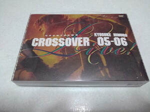 〇　氷室京介　4枚組DVD♪盤面品　【　CROSSOVER 05-06　】　ポストカード&パスカード付♪　元BOOWY ボウイ