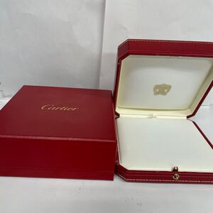 Cartier カルティエ　ジュエリーケース ネックレス用 アクセサリー用 BOX ケース 空箱 空き箱　化粧箱