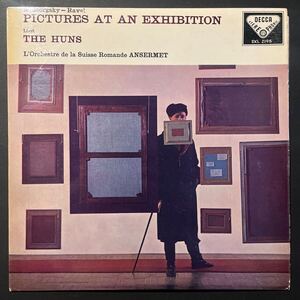 英decca【凄音ED1 / マト両面1E】★ アンセルメのムソルグスキー 展覧会の絵 ★ Mussorgsky Ansermet Pictures At An Exhibition SXL.2195