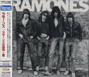 ＊中古CD RAMONES/ラモーンズの激情+8 1976年作品1st国内盤ボーナストラック収録 デジタルリマスター仕様 the stooges IGGY POP DMZ MC5