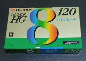 ビデオカセットテープ 8ミリ 120分 富士フイルム　