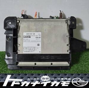 ★送料無料★【良品】フォルクスワーゲン VW 純正 TVチューナー 8V0919129 ゴルフ7 検索：トゥーラン パサート アウディA4 TT 他 e-3