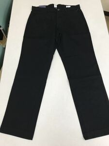 ●ＧＡＰ●新品●チノパン●ギャップ●黒●ストレート●ウエスト73cmX股下76cm●クールビズ●夏の法事に●ブラック●32●BA1-1