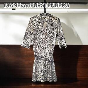 DIANE von FURSTENBERGシルクワンピース