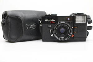 ★良品★KONICA コニカ C35 EF HEXANON 38mm F2.8 人気の単集点式搭載コンパクトフィルムカメラ！動作品！ OK6750