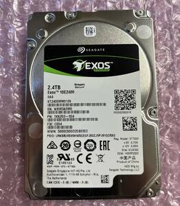 Seagate ST2400MM0129 SAS 2.5インチ 2.4TB Exos 10E2400　2本セット