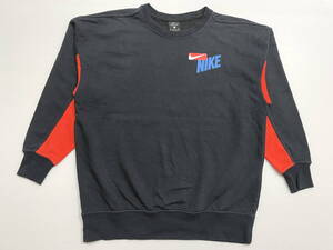 ナイキ NIKE スウェット トレーナー ドライフィット DRI-FIT 　　黒×赤 バイカラー ブラック レッド 石瀬5790